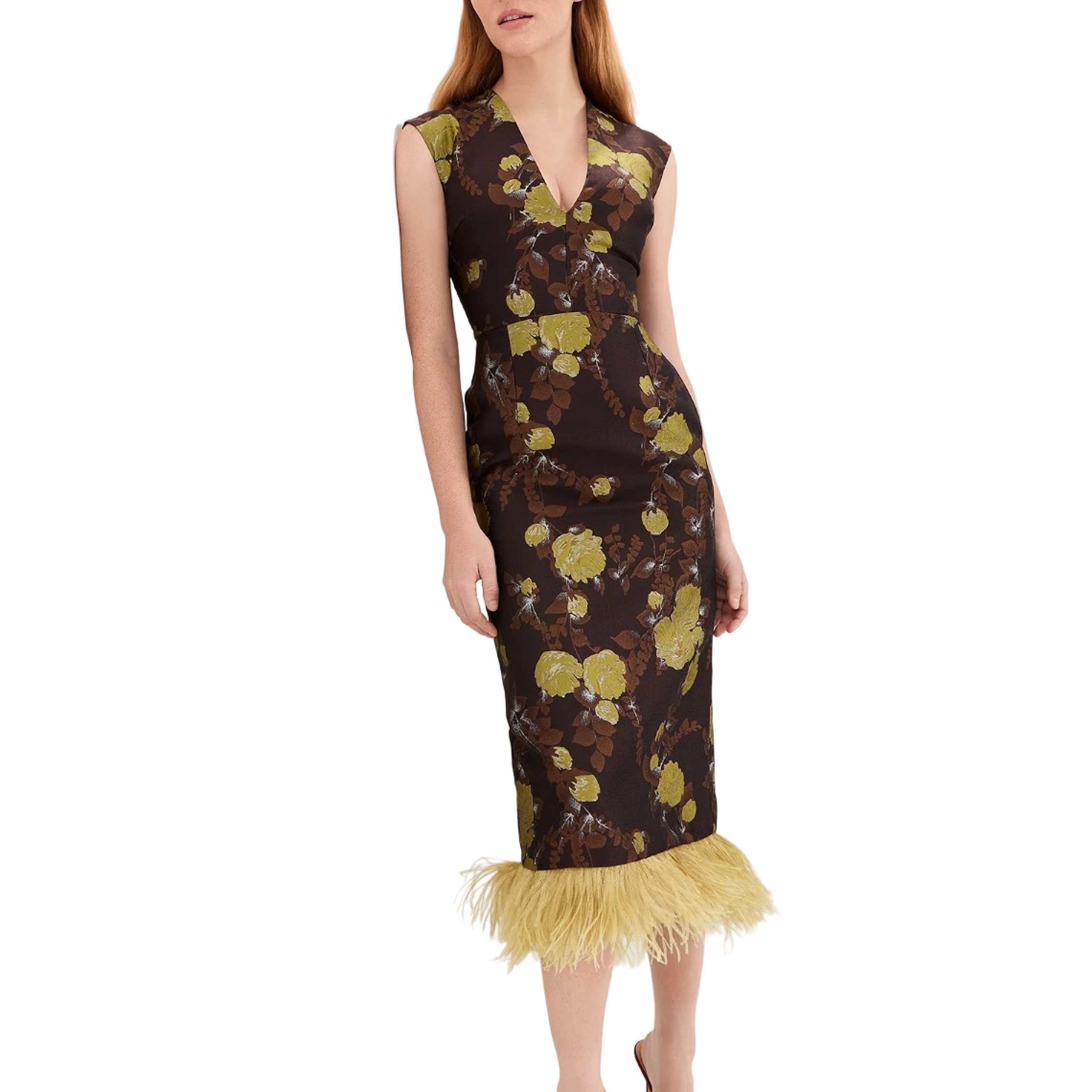 feather dress