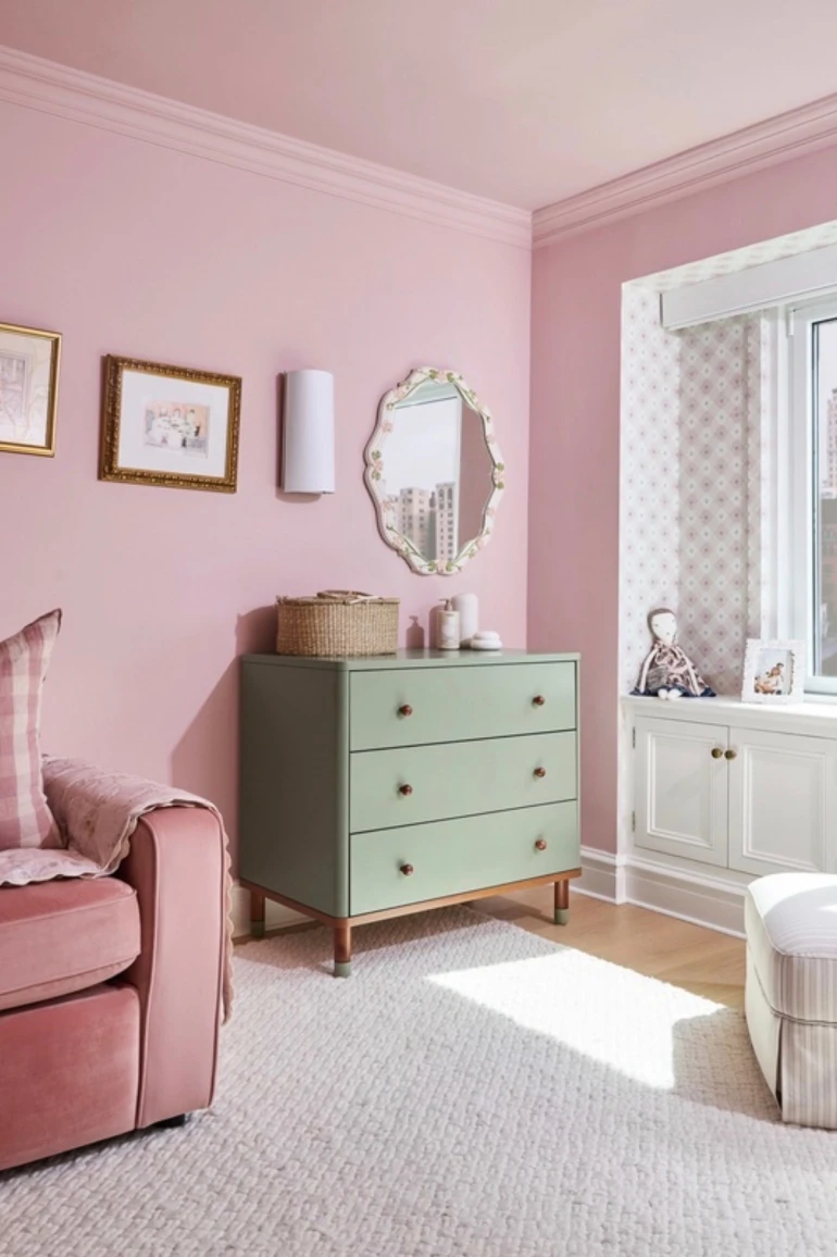 ninas nursey with dresser