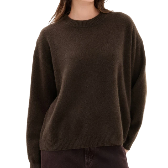 Cashmere Relaxed Crew